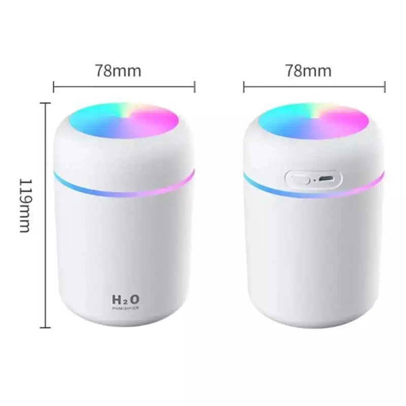 Umidificador Air Diffuser Ultrasonic LED Aromaterapia